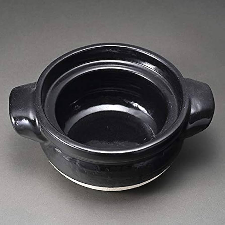 Amazon | 信楽焼 ご飯鍋【3合炊き mk-024(直火専用)】ごはん鍋 3